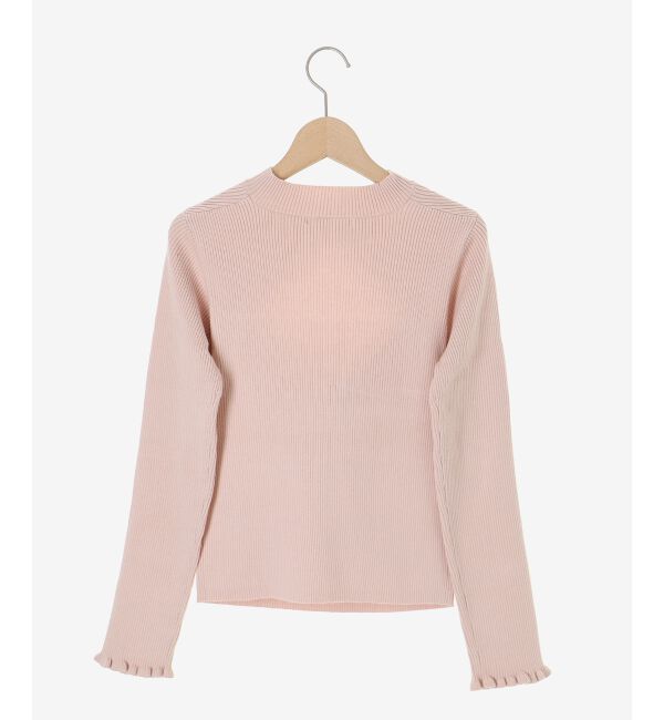  「デコルテオープンリボンニット」|ニット・セーター|