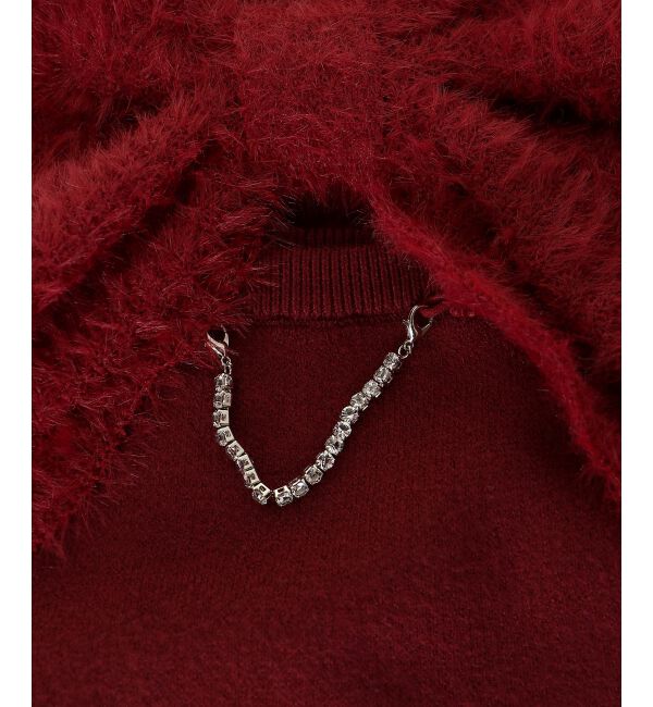  「&infin;リボンボレロドッキングニット」|ニット・セーター|