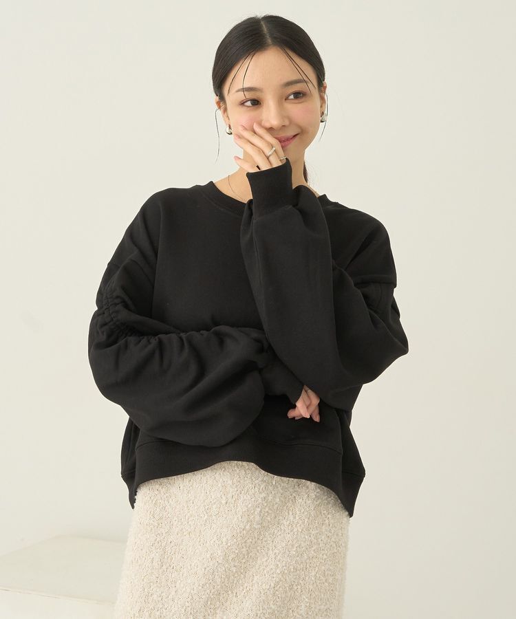 earth music&ecology「ドロストスリーブスウェット」|スウェット・ジャージ|