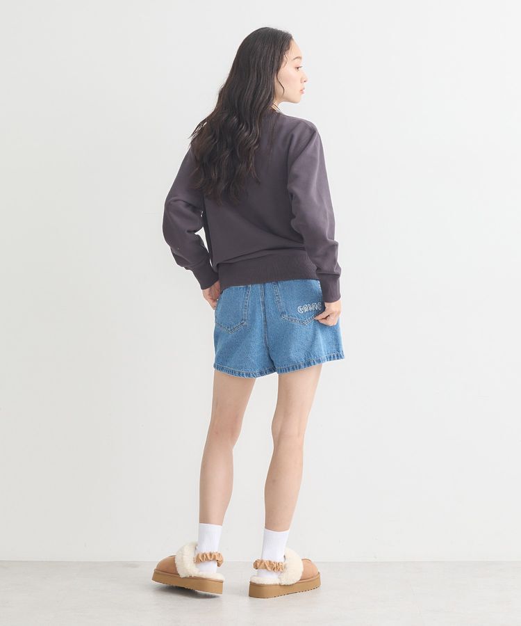 earth music&ecology「チャンピオン　emaeプリント裏毛プルオーバー」|スウェット・ジャージ|