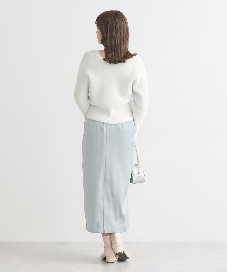 earth music&ecology「SET2点ラメフェザーカーディガン+インナー」|カーディガン|