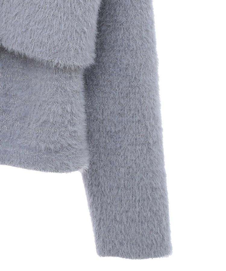 earth music&ecology「SET2点ラメフェザーカーディガン+インナー」|カーディガン|