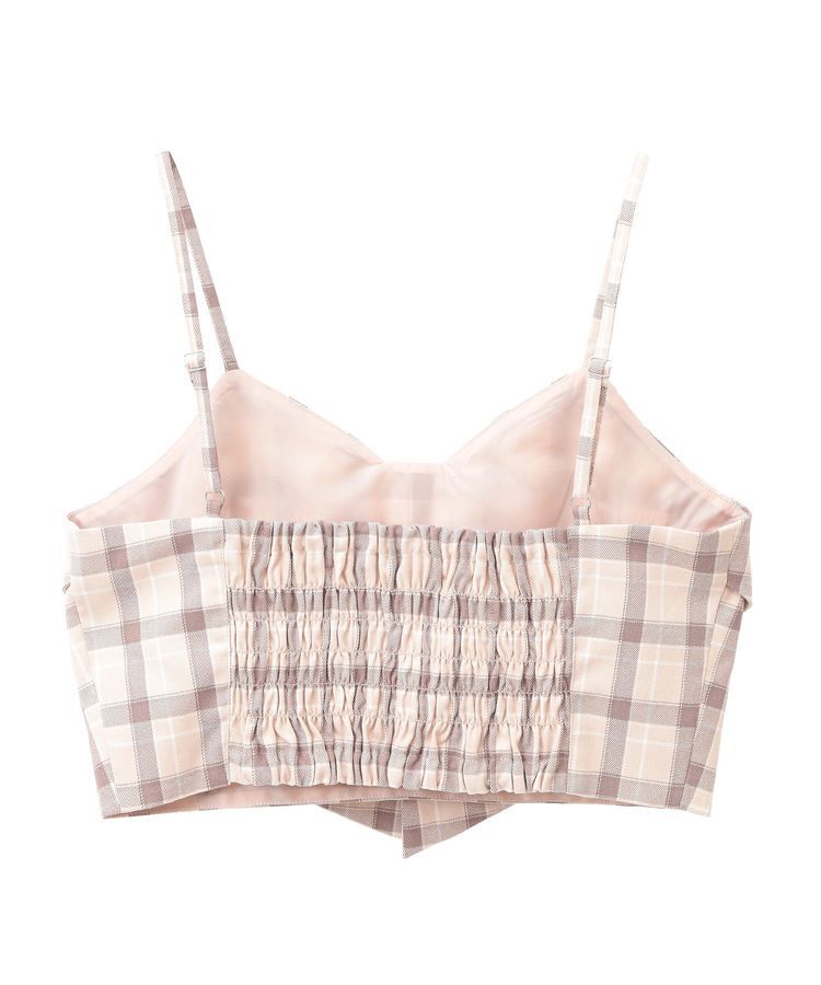 earth music&ecology「リボンドレープビスチェ」|ベスト・ジレ|