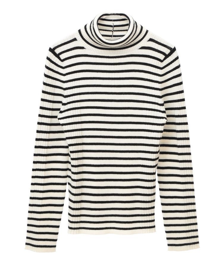 earth music&ecology「やわらかタッチタートルネックニットプルオーバー」|ニット・セーター|