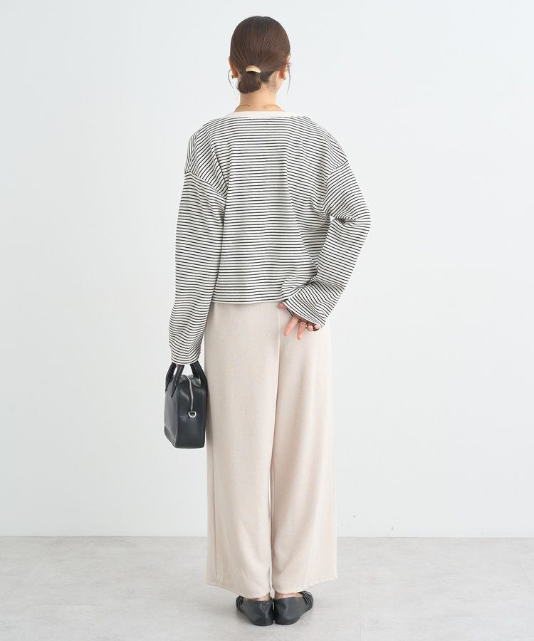 earth music&ecology「SET2点リブアンサンブル」|カーディガン|