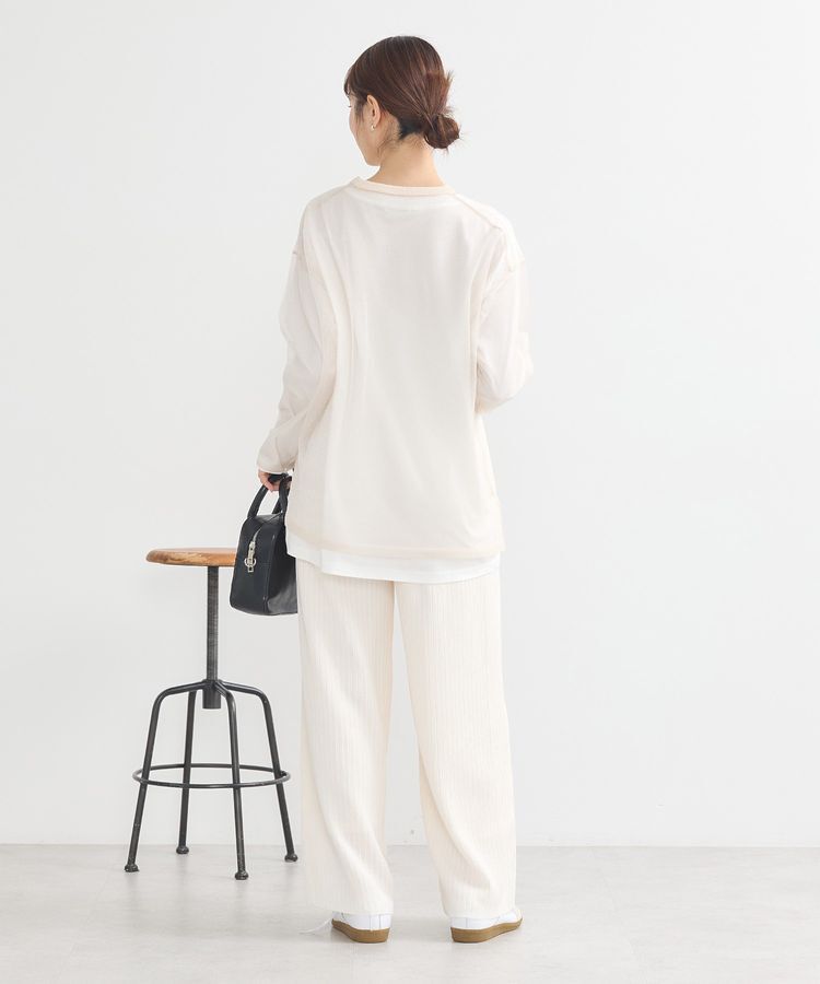 earth music&ecology「セルフカットイージーパンツ」|その他|