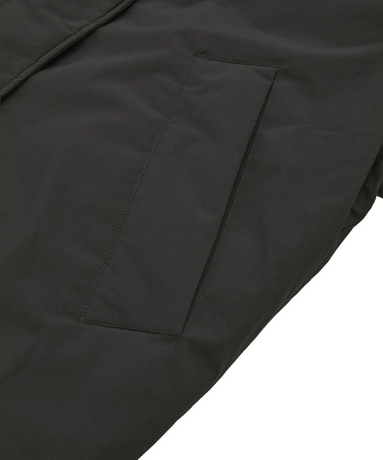 earth music&ecology「フーデットパファーコート」|ブルゾン・スタジャン|