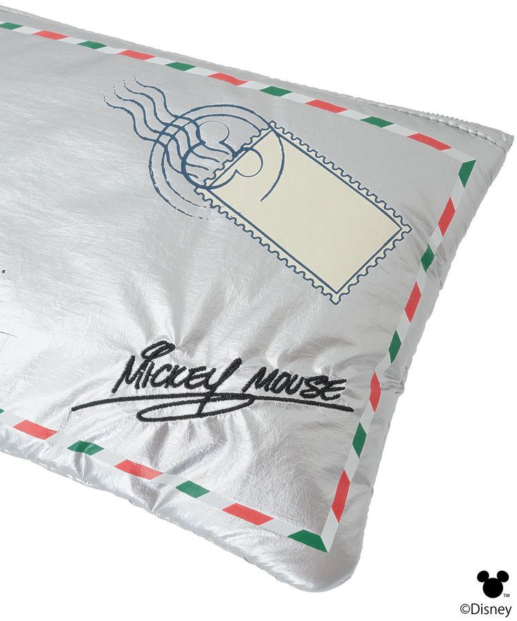 earth music&ecology「Disney/ミッキーチャーム付きレターモチーフポーチ」|ポーチ|