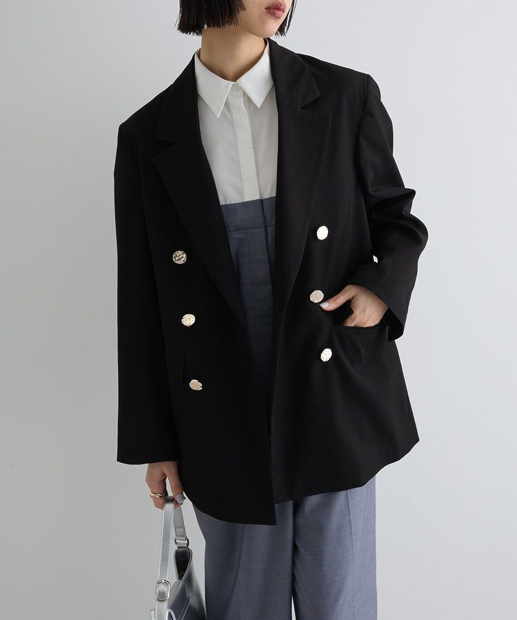 AnriettMusee「ダブルテーラードジャケット」|テーラードジャケット|