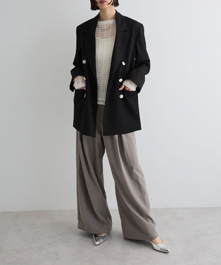 AnriettMusee「ダブルテーラードジャケット」|テーラードジャケット|