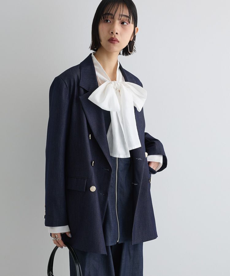 AnriettMusee「ダブルテーラードジャケット」|テーラードジャケット|