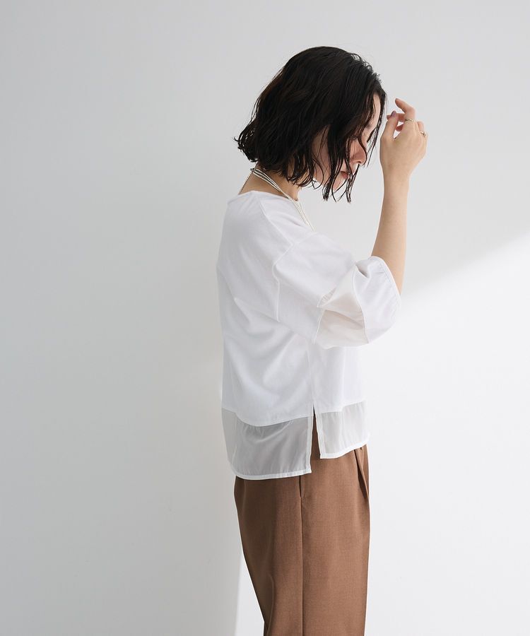 Green Parks「・ELENCARE DUE シアーキリカエプルオーバー」|Tシャツ・カットソー|