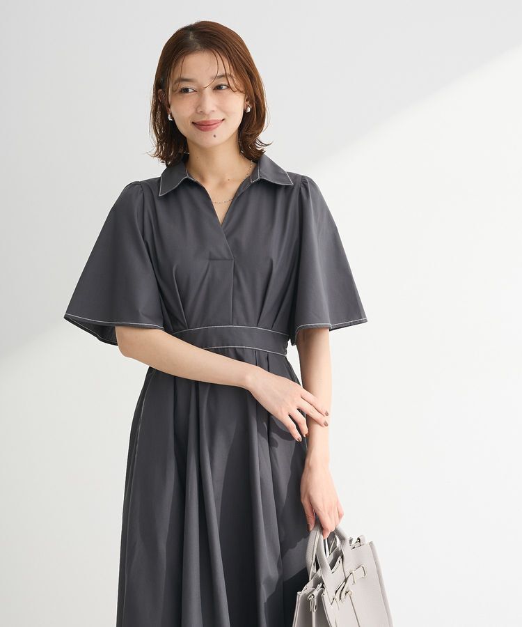 Green Parks「・ELENCARE DUE スキッパーワンピース」|ワンピース|