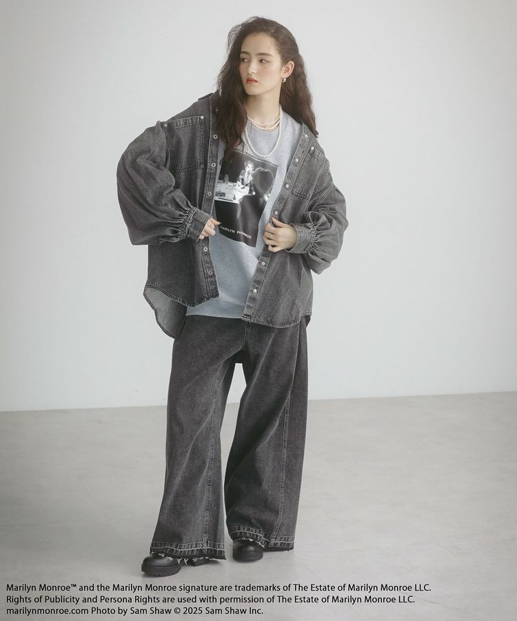 Green Parks「■Marilyn Monroe メイクアップptスウェット」|スウェット・ジャージ|