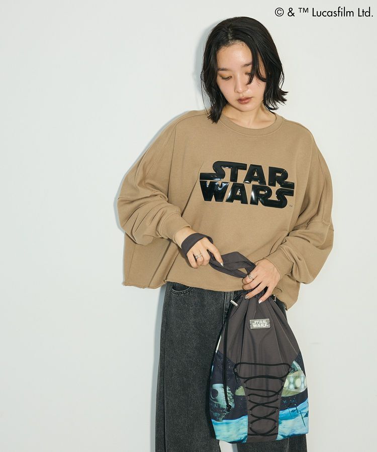Green Parks「STAR WARS/メタルプリントスウェット」|スウェット・ジャージ|Beige