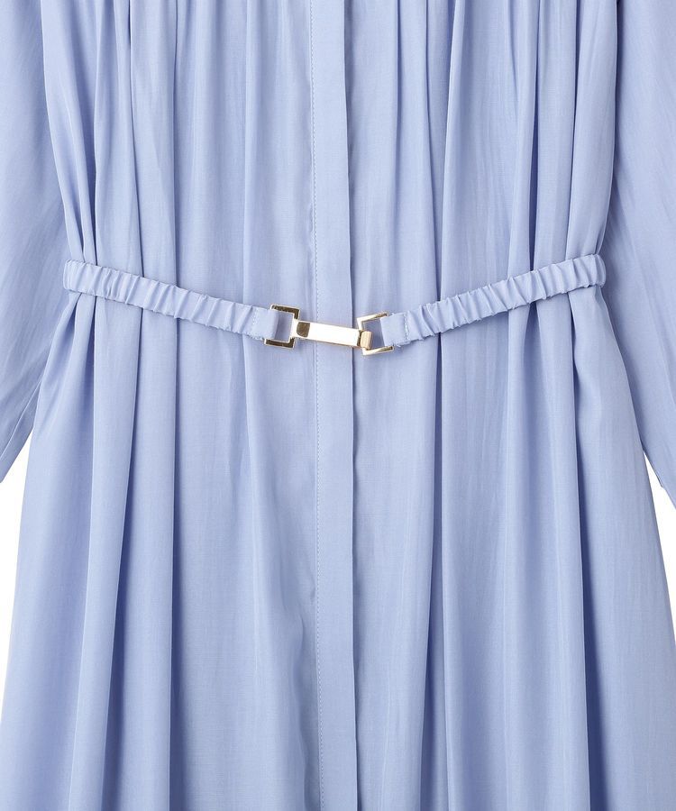 YECCA VECCA「ベルト付きギャザーワンピース」|ワンピース|