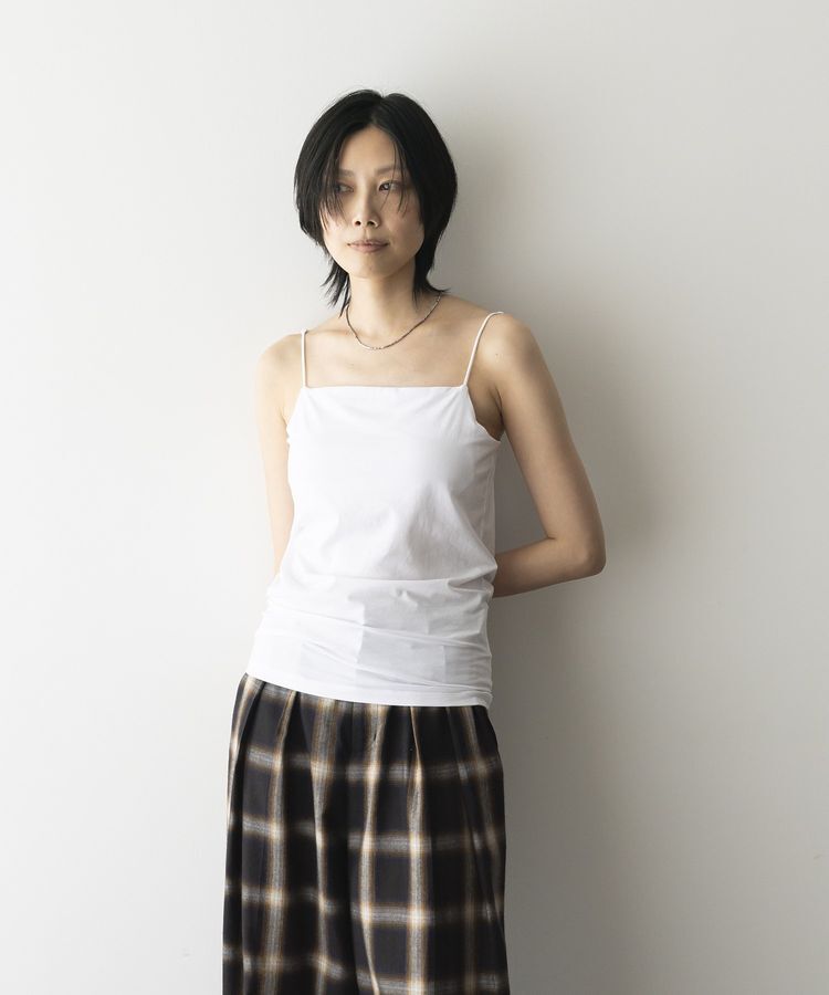 GARAGE OF GOOD CLOTHING「カップ付キャミソール」|インナー|White