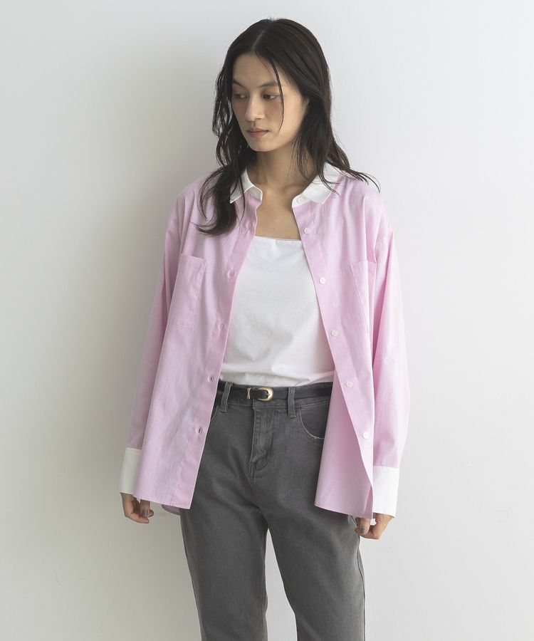 GARAGE OF GOOD CLOTHING「クレリックビッグシャツ」|シャツ・ブラウス|