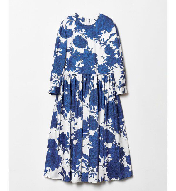 LOULOU WILLOUGHBY「【LOULOU WILLOUGHBY】RATTIフラワープリント衿付きワンピース」|ワンピース|