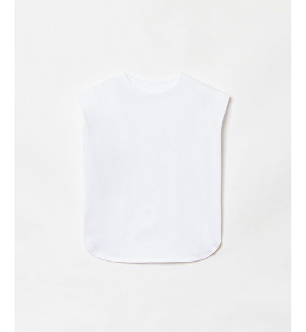 allureville「強撚天竺タックトップス」|Tシャツ・カットソー|