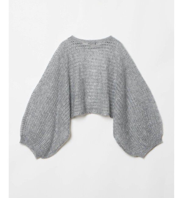 allureville「ドライモヘヤメッシュプルオーバー」|ニット・セーター|