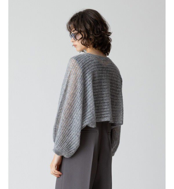 allureville「ドライモヘヤメッシュプルオーバー」|ニット・セーター|