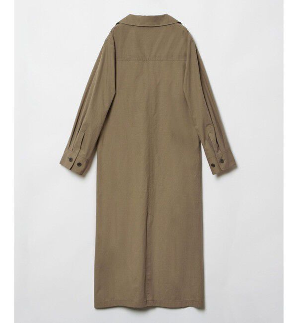 allureville「レースアップシャツワンピース」|ワンピース|