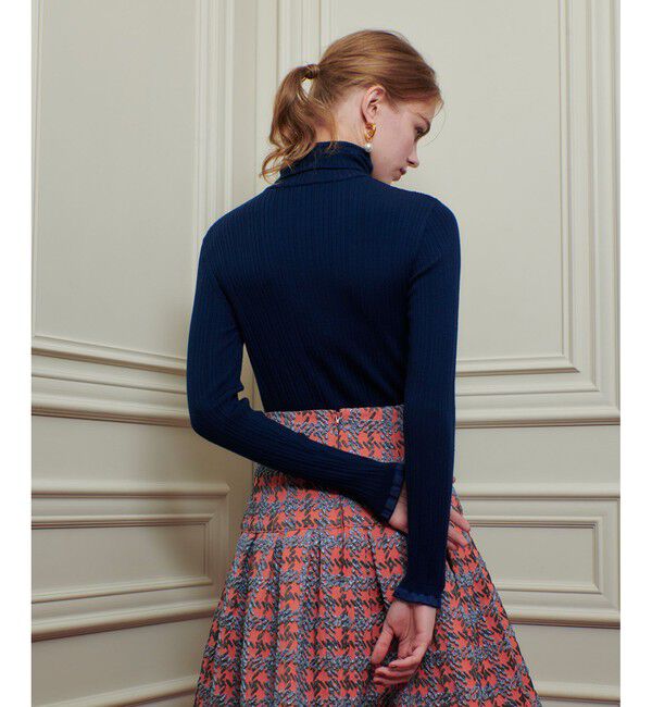 LOULOU WILLOUGHBY「【LOULOU WILLOUGHBY】ハーフチューブラータートルプルオーバー」|ニット・セーター|