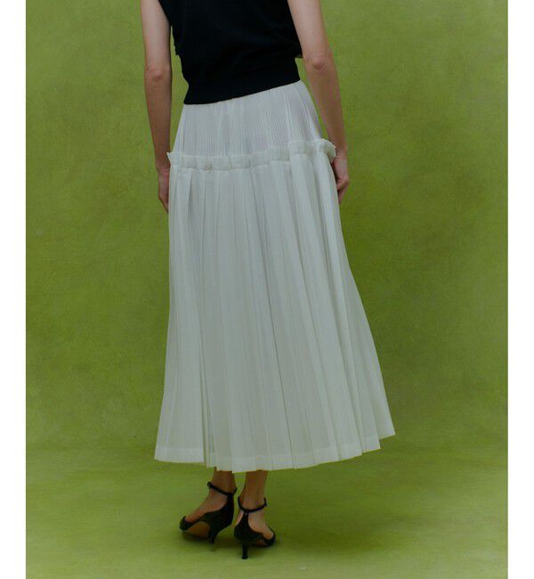 LOULOU WILLOUGHBY「【LOULOU WILLOUGHBY】カールマイヤープリーツスカート」|スカート|