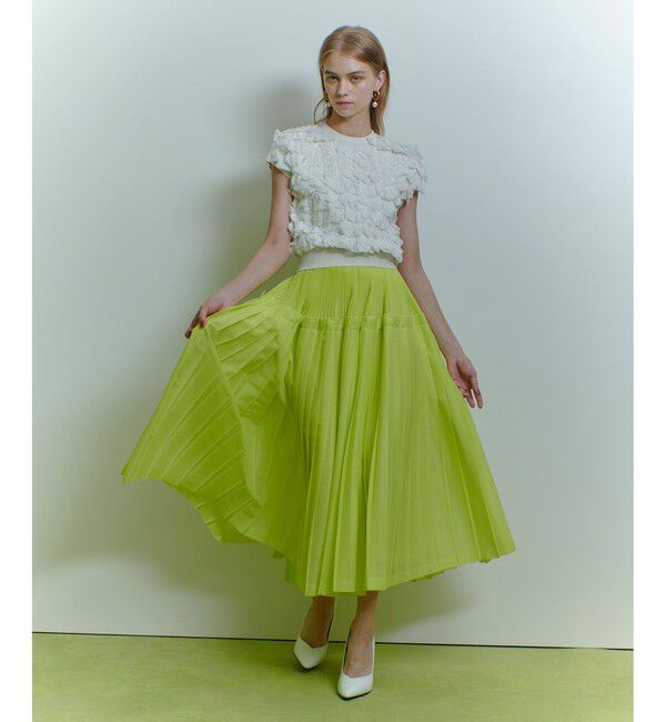 LOULOU WILLOUGHBY「【LOULOU WILLOUGHBY】ペタルパピヨンプルオーバー」|ニット・セーター|