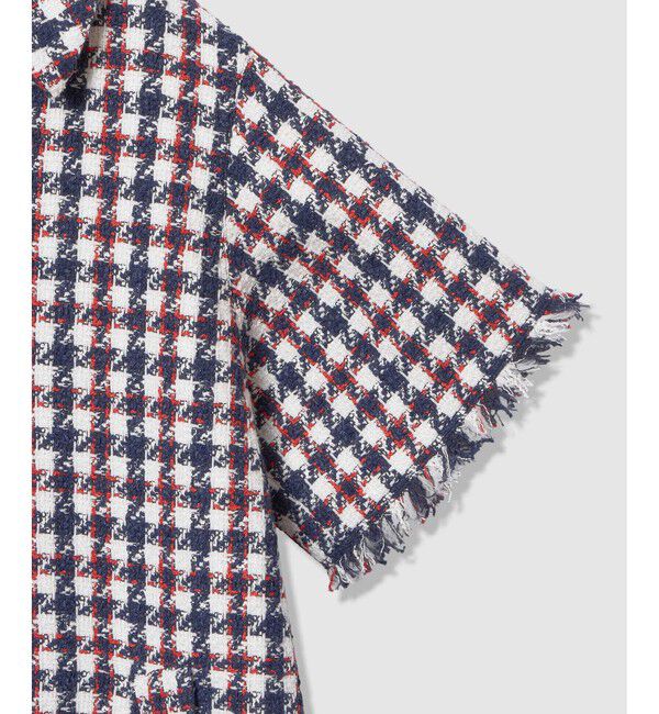 LOULOU WILLOUGHBY「【LOULOU WILLOUGHBY】トリコロールツイードワンピース」|チュニック|