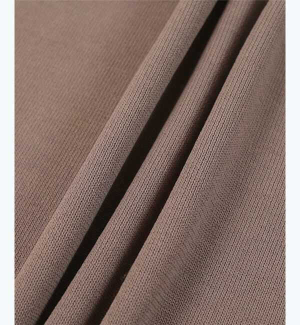 ur's「【星玲奈さんコラボアイテム】ハイネックドロップショルダーオーバーサイズニット」|ニット・セーター|