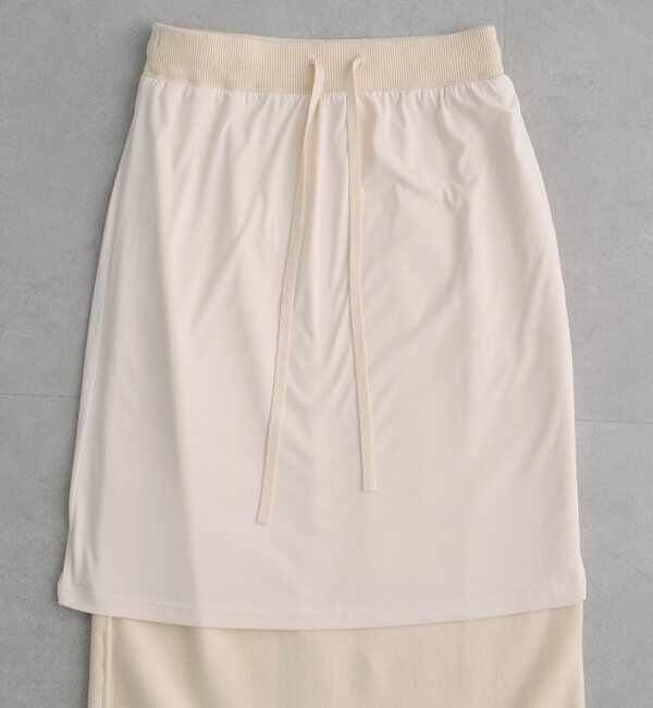 「総針ニットナロースカート」|スカート|