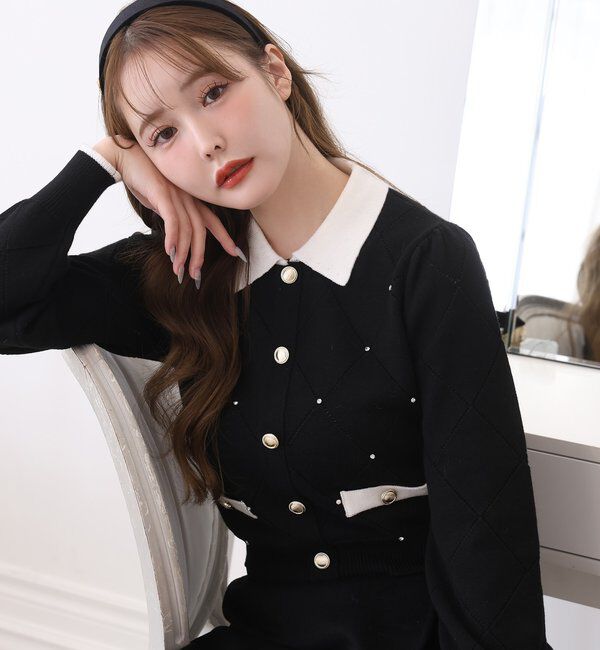  「ゴールドボタン付きカチューシャ」|その他|