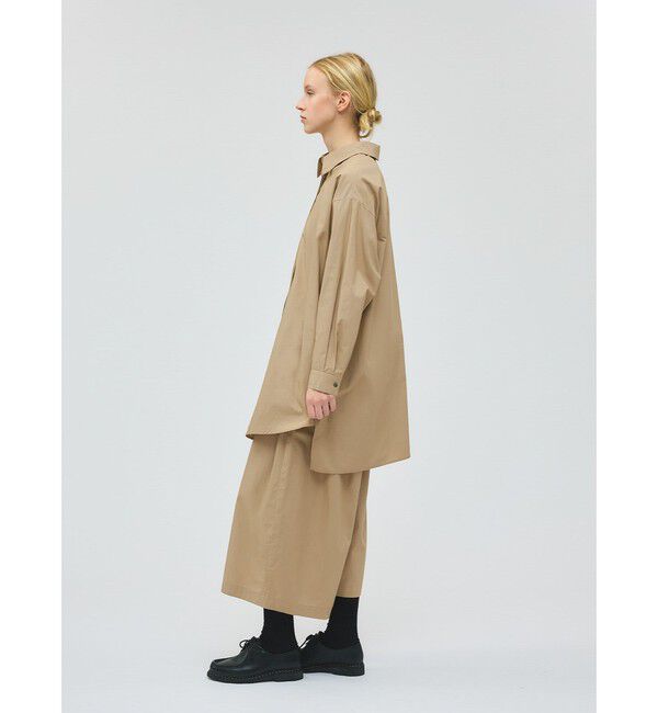 mizuiro ind「mizuiro ind ボックスカットシャツ」|シャツ・ブラウス|