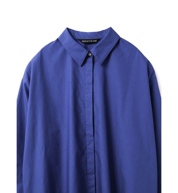 mizuiro ind「mizuiro ind ボックスカットシャツ」|シャツ・ブラウス|