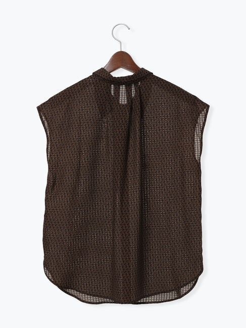 Te chichi「シアサッカージオメ柄シャツブラウス」|シャツ・ブラウス|