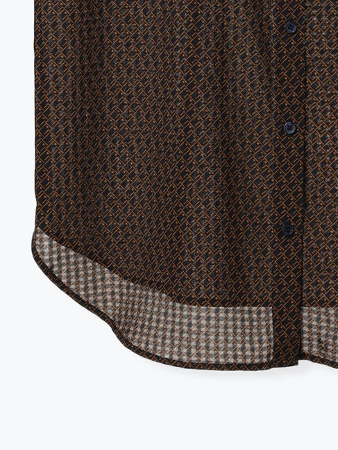 Te chichi「シアサッカージオメ柄シャツブラウス」|シャツ・ブラウス|