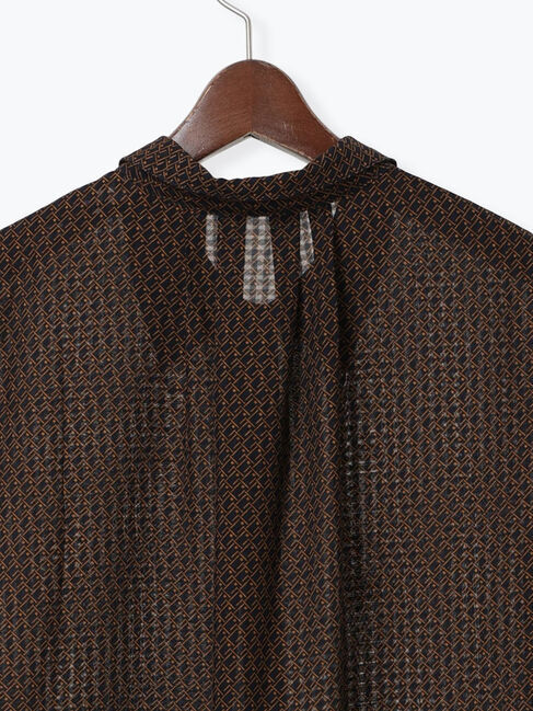 Te chichi「シアサッカージオメ柄シャツブラウス」|シャツ・ブラウス|