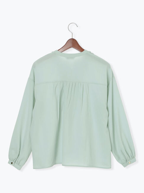 Te chichi「フロントフリルキーネックブラウス」|シャツ・ブラウス|