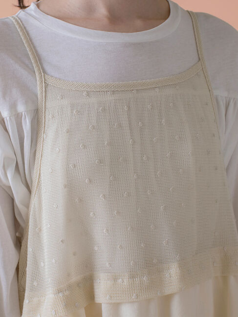 Samansa Mos2「【ゆべし&times;Samansa Mos2】インナー付キャミワンピース」|ワンピース|