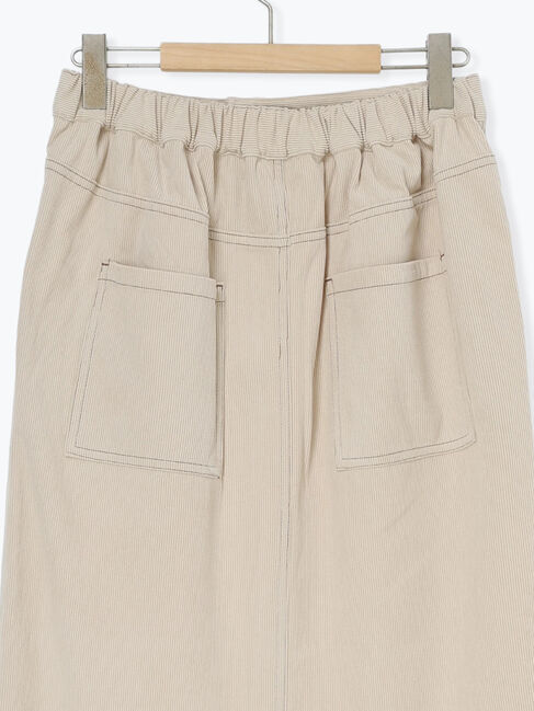 Samansa Mos2 blue「コーデュロイスカート」|スカート|