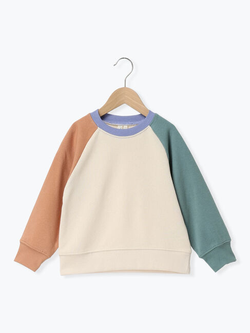 Samansa Mos2 Lagom「クレイジー配色ラグラントレーナー」|Tシャツ・カットソー|キナリ