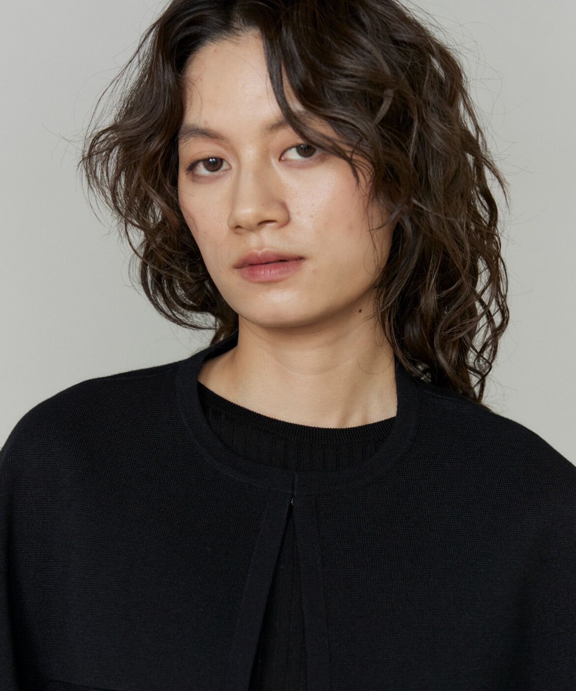 INED「ミラノリブカーディガン」|カーディガン|