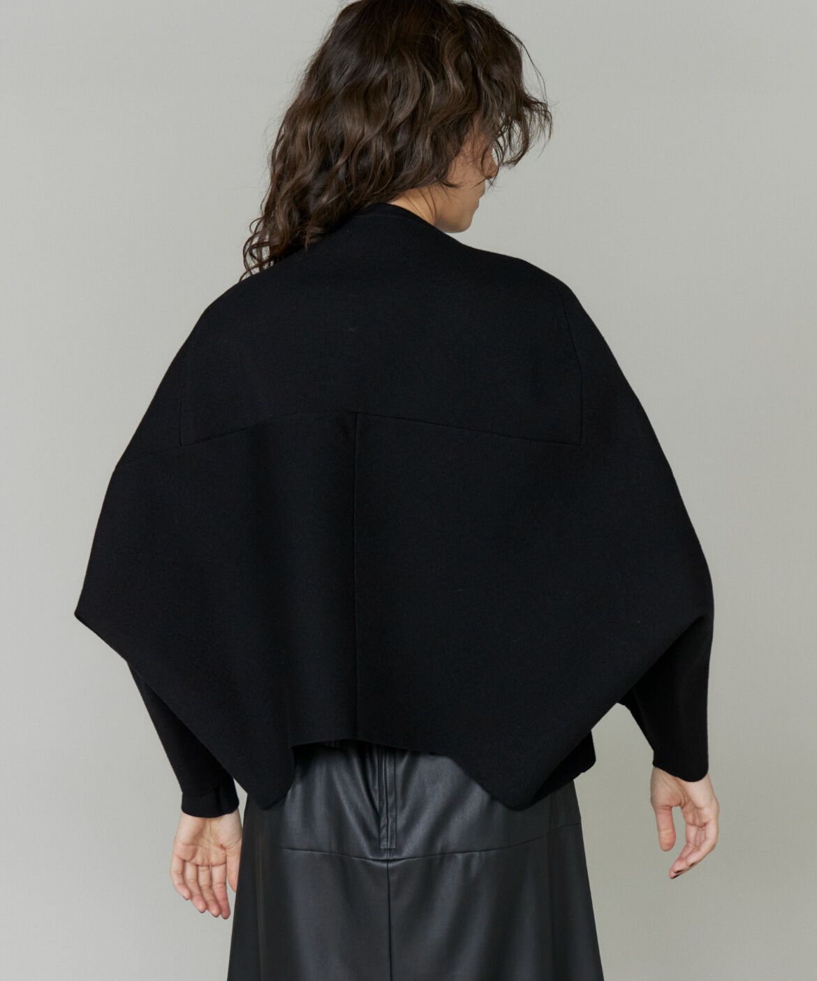 INED「ミラノリブカーディガン」|カーディガン|