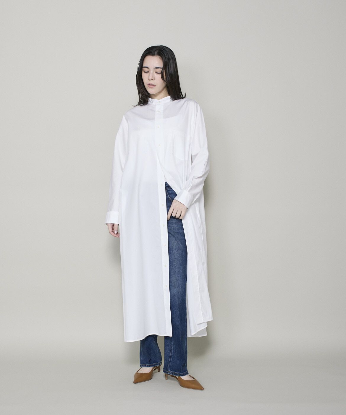 INED「TICCA テントシャツワンピース TBEA-105」|その他|