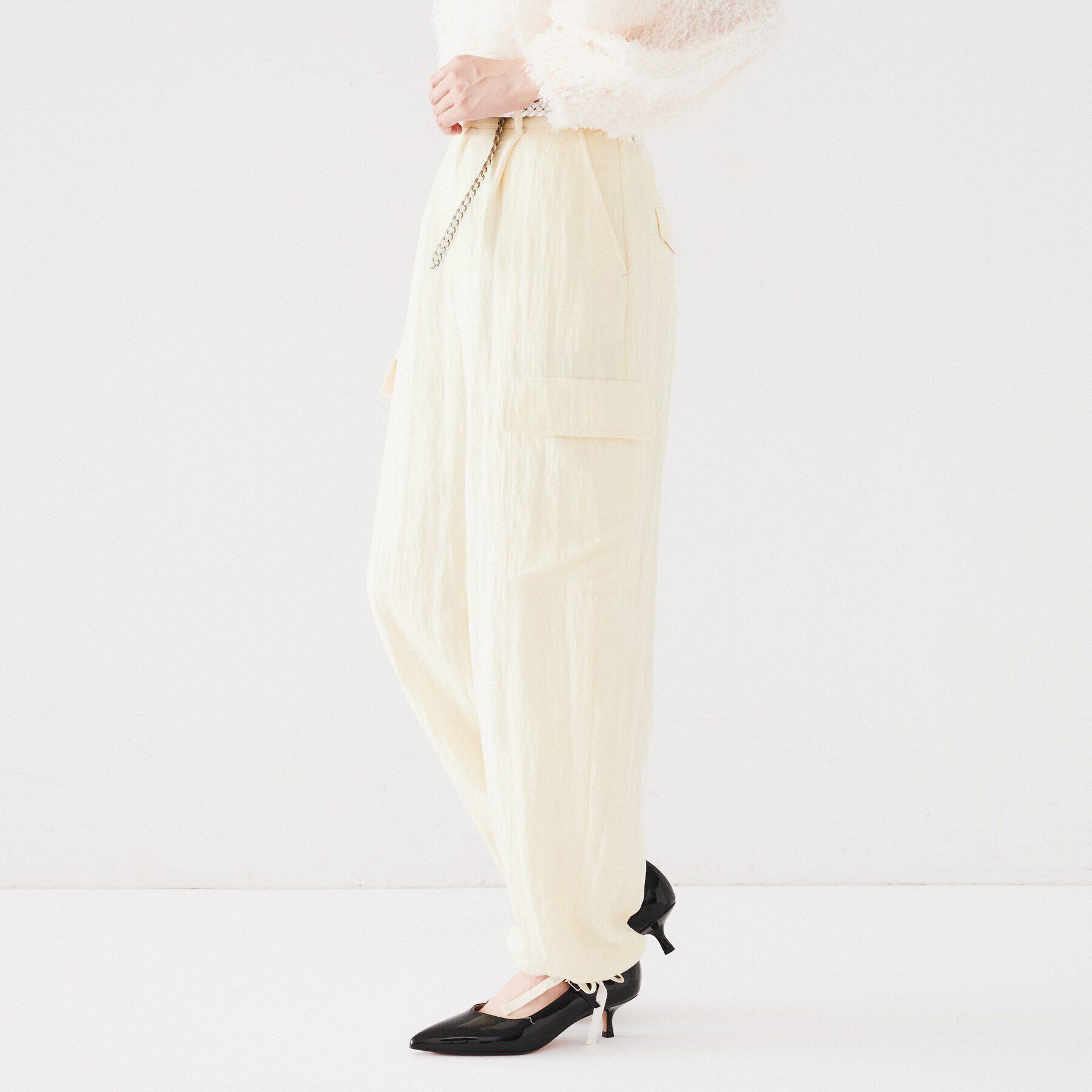 UNTITLED「【パウダータッチ/薄手】大人カーゴパンツ」|その他|