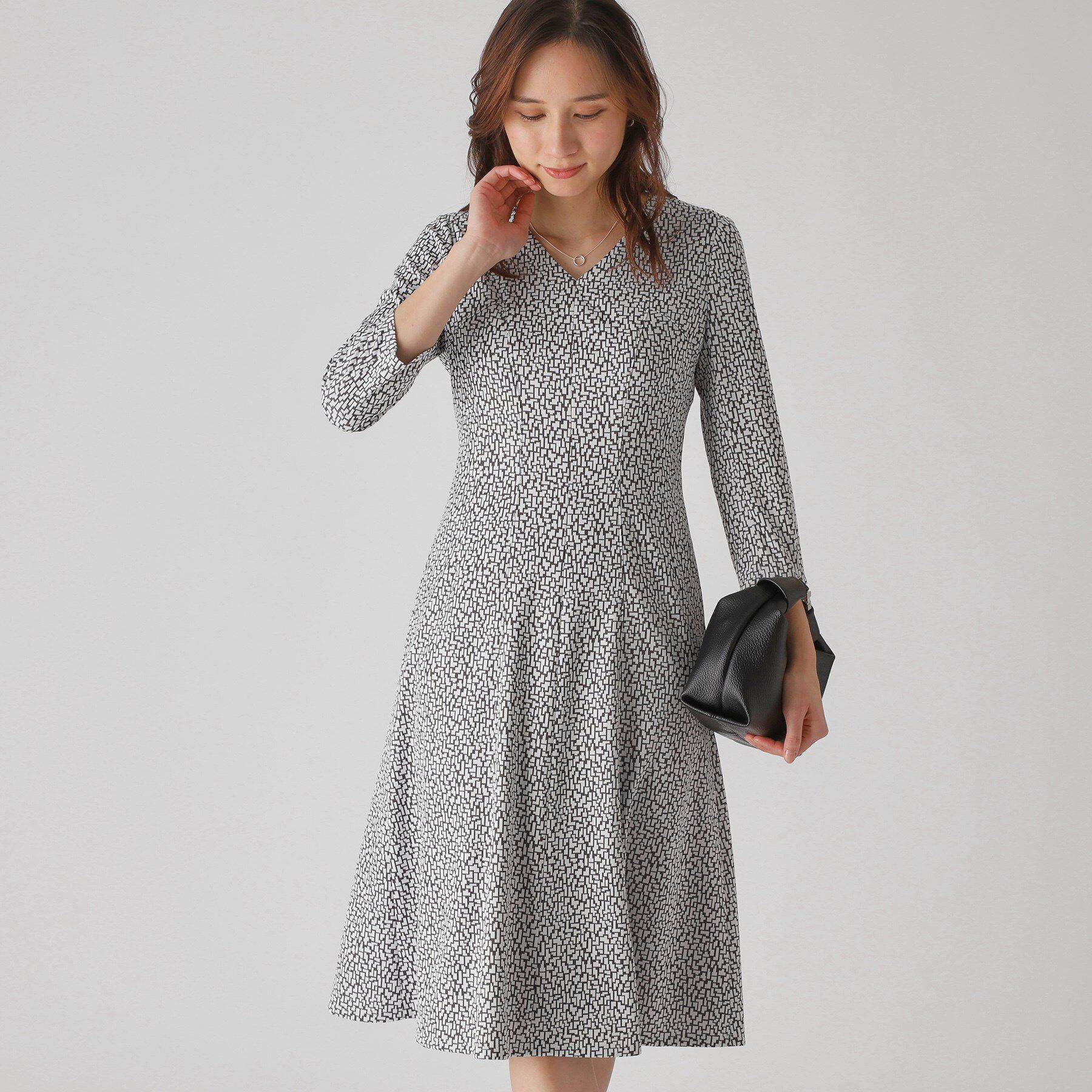 COUP DE CHANCE「【洗える／日本製】フレアワンピース」|ワンピース|