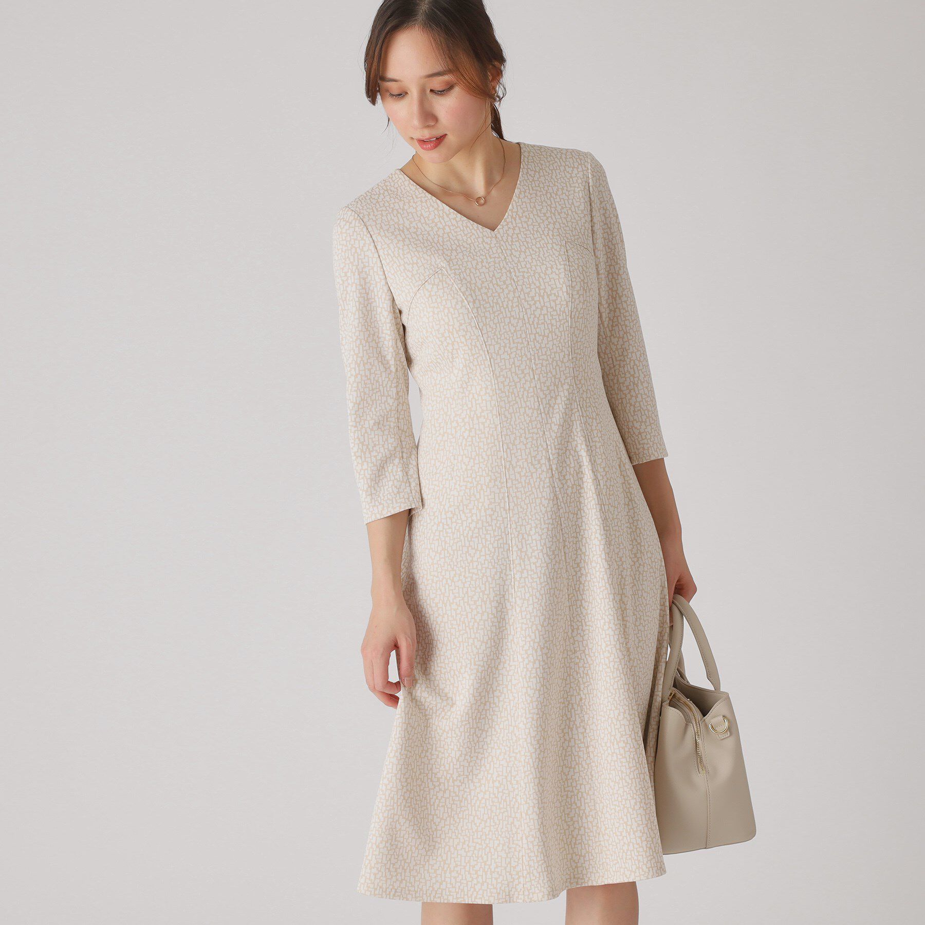 COUP DE CHANCE「【洗える／日本製】フレアワンピース」|ワンピース|