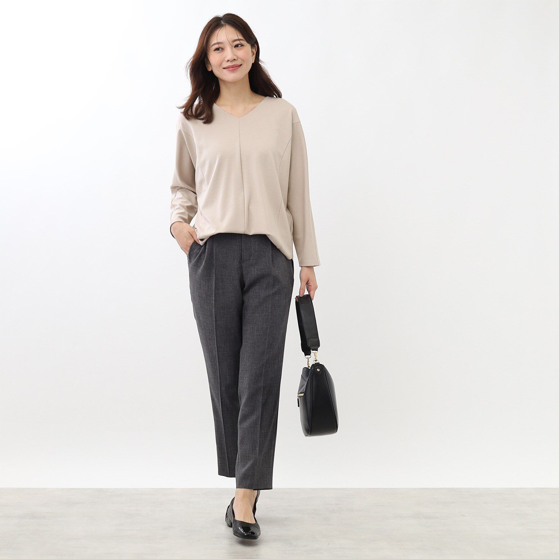 Reflect「【手洗い可】ドルマンスリーブプルオーバー」|Tシャツ・カットソー|